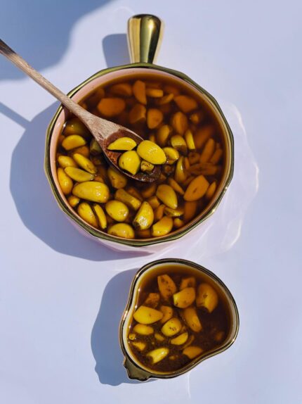 Homemade Lahsan Achar