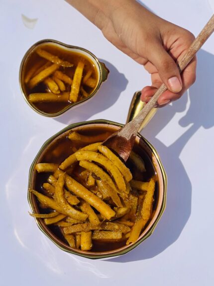 Homemade Sohanjna Mooli Achar